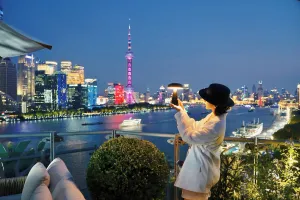 Image of Banyantree Shanghai On the Bund - Tales rooftop bar boasts a jaw-dropping panoramic vista