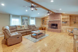 Image of Quiet Marion Getaway with Fireplace!