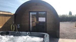 Image of Superior Glamping Pod with Hot Tub