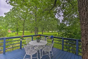 Image of Hot Tub and Deck Tranquil Home Near Grand Lake