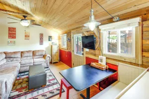 Image of 1 Mi to Grand Lake Pet-Friendly Cabin with Grill!