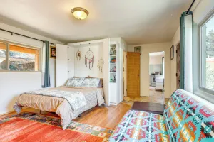 Image of Artsy Studio w/ Patio: 25 Mi to Santa Fe