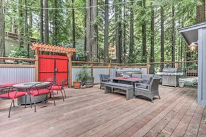 Image of Redwoods Cabin with Hot Tub Walk to Russian River!