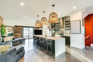 Image of Stylish Omaha Home w/ Balcony - 2 Mi to Downtown!
