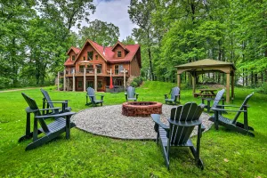 Image of Classy Home with Hot Tub 2 Mi to Lake Access!