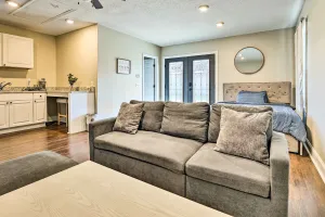 Image of Modest Huntsville Studio w/ Full Kitchen!