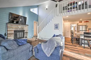 Image of Hot Tub, Fire Pit and Game Room Tobyhanna Home!