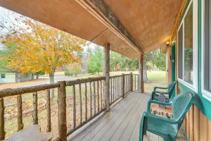 Image of 2 Mi to Lake Champlain: Cabin w\/ River Access!