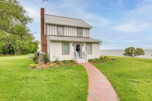 Image of Waterfront Maryland Vacation Home Private Beach!