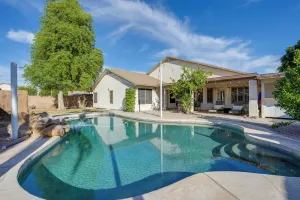 Image of Private Pool & Patio: Spacious Gilbert Getaway!