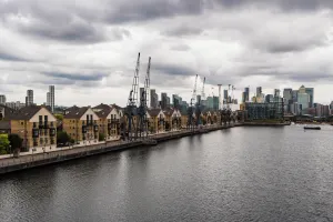 Image of Panoramic Docklands Home With Waterfront Views by Underthedoormat