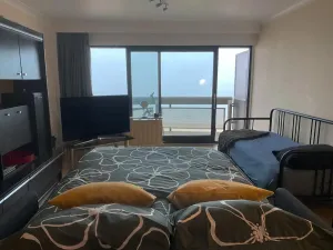Image of Stunning 1-Bed Apartment in Oostende beach-view