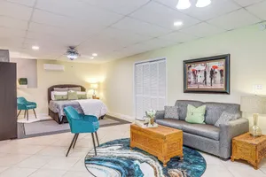 Image of Cozy Jonesboro Studio w/ Patio ~ 22 Mi to Atlanta!