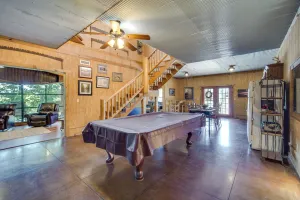 Image of River Bend Lodge Heflin Home in the Woods!