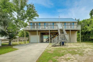 Image of Coastal Emerald Isle Retreat w/ Deck & Grill!