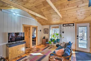 Image of Hike and Swim On-Site Cozy Falls Brook Cabin