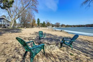 Image of Boat Dock, Hot Tub & Deck: Lakefront Nekoosa Home!