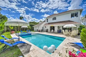 Image of Modern Naples Oasis with Saltwater Pool and Jacuzzi!
