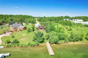 Image of Riverfront Cheboygan Home w/ Dock ~ 4 Mi to Town!