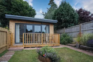 Image of The Garden Lodge - 1 Bedroom Lodge - Tenby