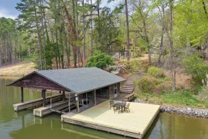 Image of Spacious Waterfront Hyco Lake Retreat with Dock!