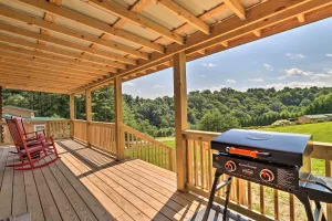 Image of Grill and River Access Tiny Cabin in Sparta!