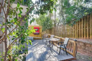Image of Comfy Augusta Condo w/ Deck ~ 4 Mi to Olde Town
