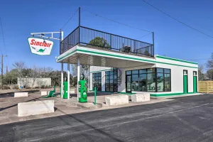 Image of Unique Texas Home in Converted Gas Station!