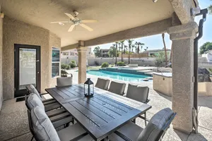 Image of Putting Green and BBQ Modern Lake Havasu Oasis!