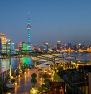 Image of Banyantree Shanghai On the Bund - Tales rooftop bar boasts a jaw-dropping panoramic vista