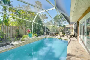 Image of 8 Mi to Fort Myers Beach: Poolside Paradise!