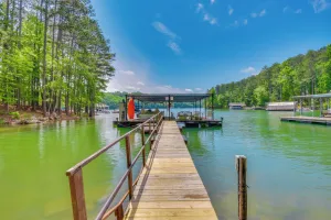 Image of Home on Lake Lanier w/ Dock & Water Views