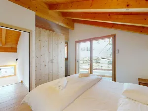Image of Cozy Chalet Amidst Valley With Balcony