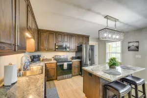 Image of Lake Guntersville Vacation Rental with Fire Pit