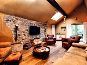 Image of Beautiful farmhouse with sauna