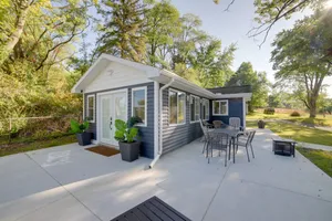 Image of Stylish Grass Lake Retreat - Steps to Park!