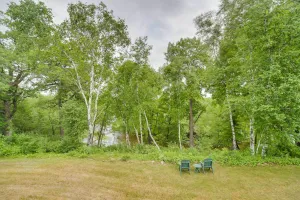 Image of Riverfront Bliss in Rice Lake Deck, Grill and Hike!