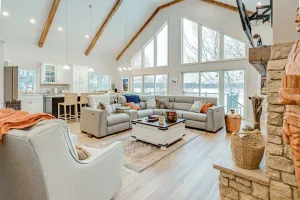 Image of Lakefront Rhinelander Cottage w/ Private Dock!