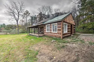 Image of Remote 1901 Studio Cabin with Loft - Pets Allowed!