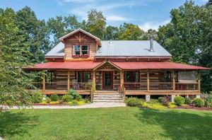 Image of The Log Palace Private Guest Suite 2 Bedroom Cabin by RedAwning