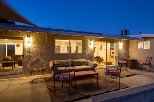 Image of Stargaze & Soak Hot Tub Fireplace & Desert Views
