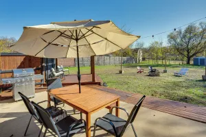 Image of Game Room & Fire Pit: Family-friendly Aubrey Home