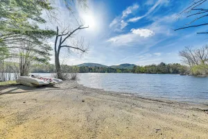Image of Fire Pit + Beach Access: Quiet Northville Retreat
