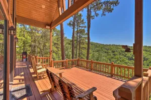 Image of Peaceful Cabin with Deck and Scenic Mtn Views!
