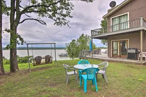 Image of Lakefront Home w/ Private Beach Access!