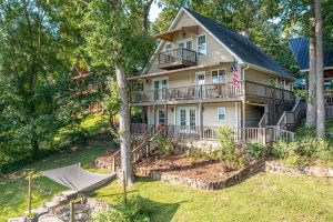 Image of Lakefront Home with Entertainment Space and Dock!