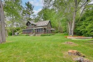 Image of Lakefront Westhampton Cabin with Beach and Kayaks!