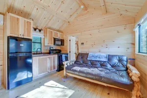 Image of Catskills Tiny Home Cabin: Surrounded by Nature!