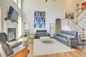 Image of Spacious High Point Family Home w/ Yard & Grill