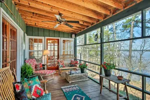 Image of Charming Waterfront Ridgeway Cabin with Dock!
